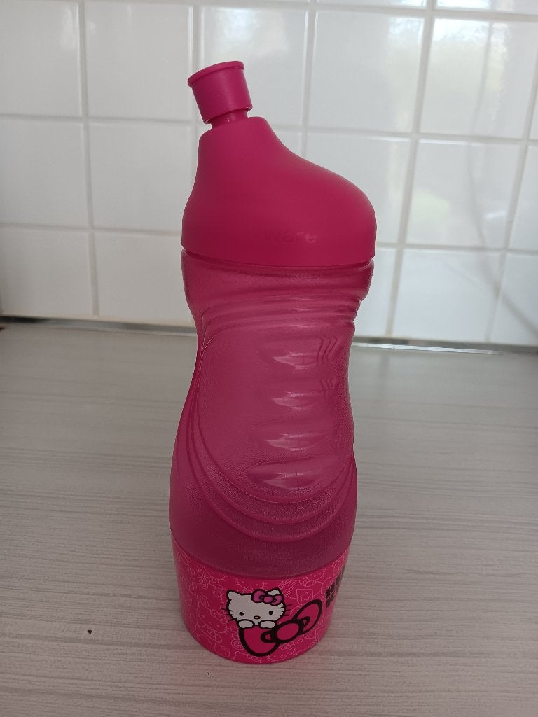 Drinkfles Hallo Kitty van tupperware zo goed als nieuw, Ophalen, Zo goed als nieuw, Rood, Drinkfles
