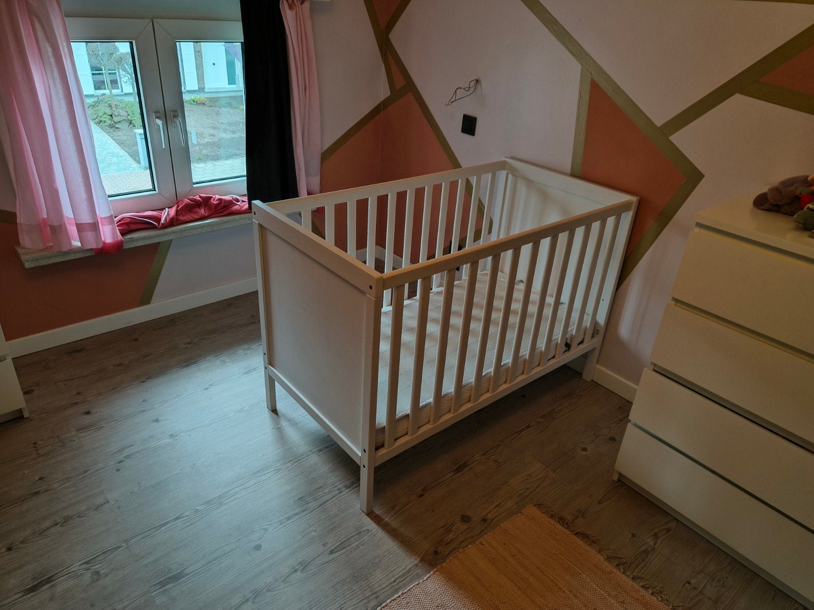 Baby en peuterbed met aerosleep matras en beschermer, Enlèvement