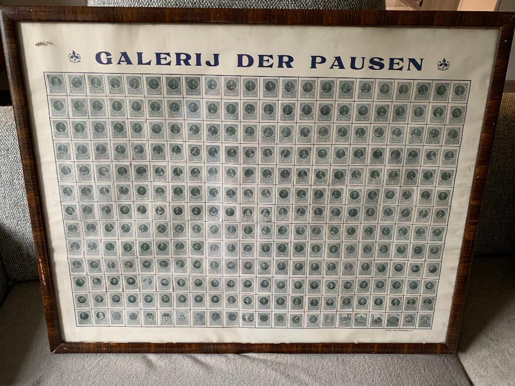Galerij der pausen, portretzegels, Enlèvement ou Envoi