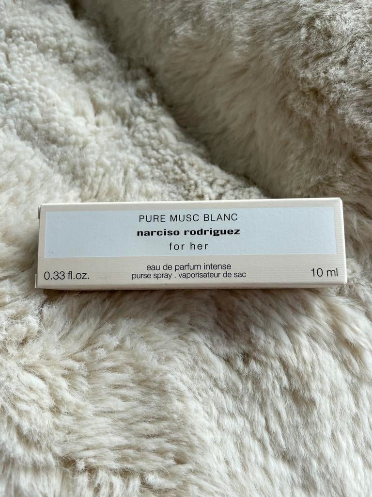 Pure musc blanc narciso rodriguez for her 10ml, Ophalen of Verzenden, Zo goed als nieuw