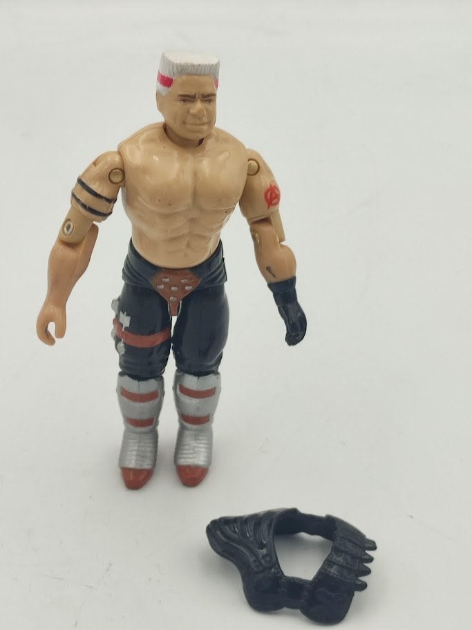 G.I. Joe Road Pig V1 - Hasbro 1988 - Originele Shoulder pads, Verzamelen, Ophalen of Verzenden, Gebruikt