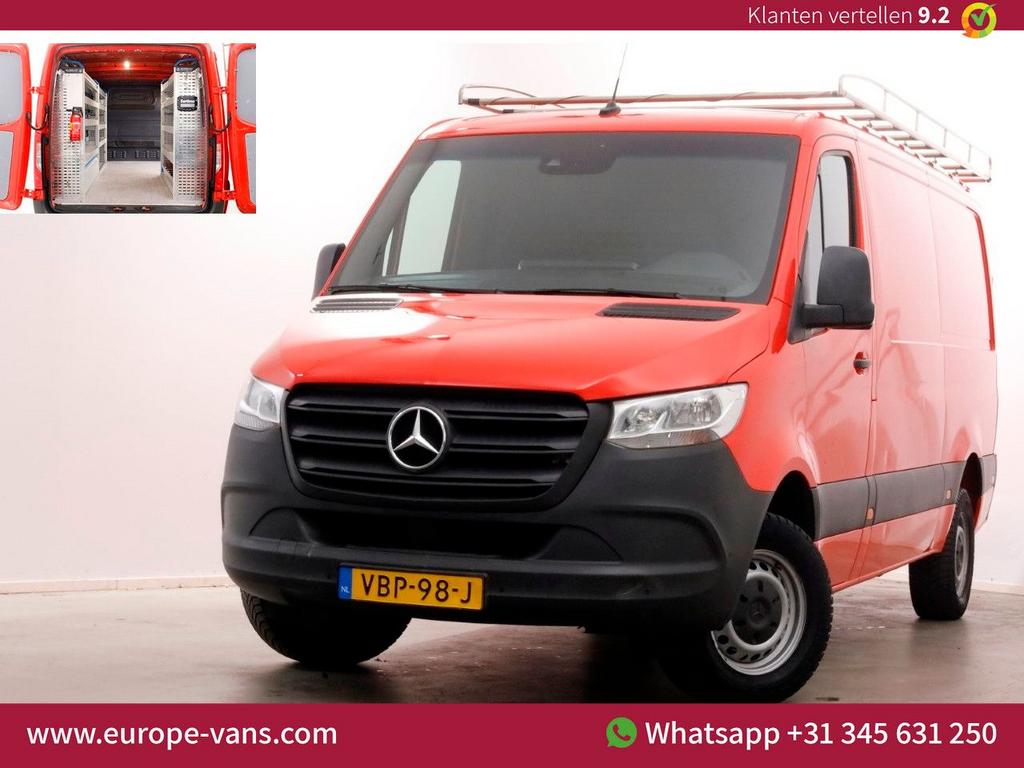 Mercedes-Benz Sprinter 314 CDI 143pk E6 RWD L2H1 Navi/Camera, Auto's, Bestelwagens en Lichte vracht, Mercedes-Benz, Bedrijf, Parkeersensor