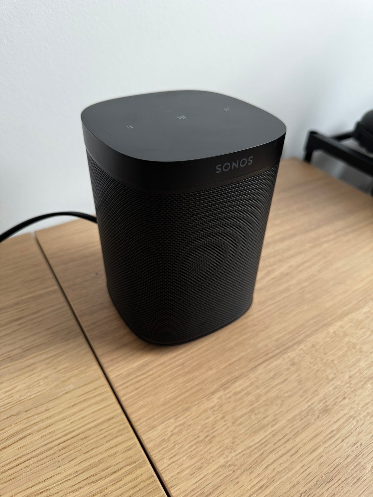 Sonos One SL - zwart - compacte wifi-speaker, Ophalen, Zo goed als nieuw