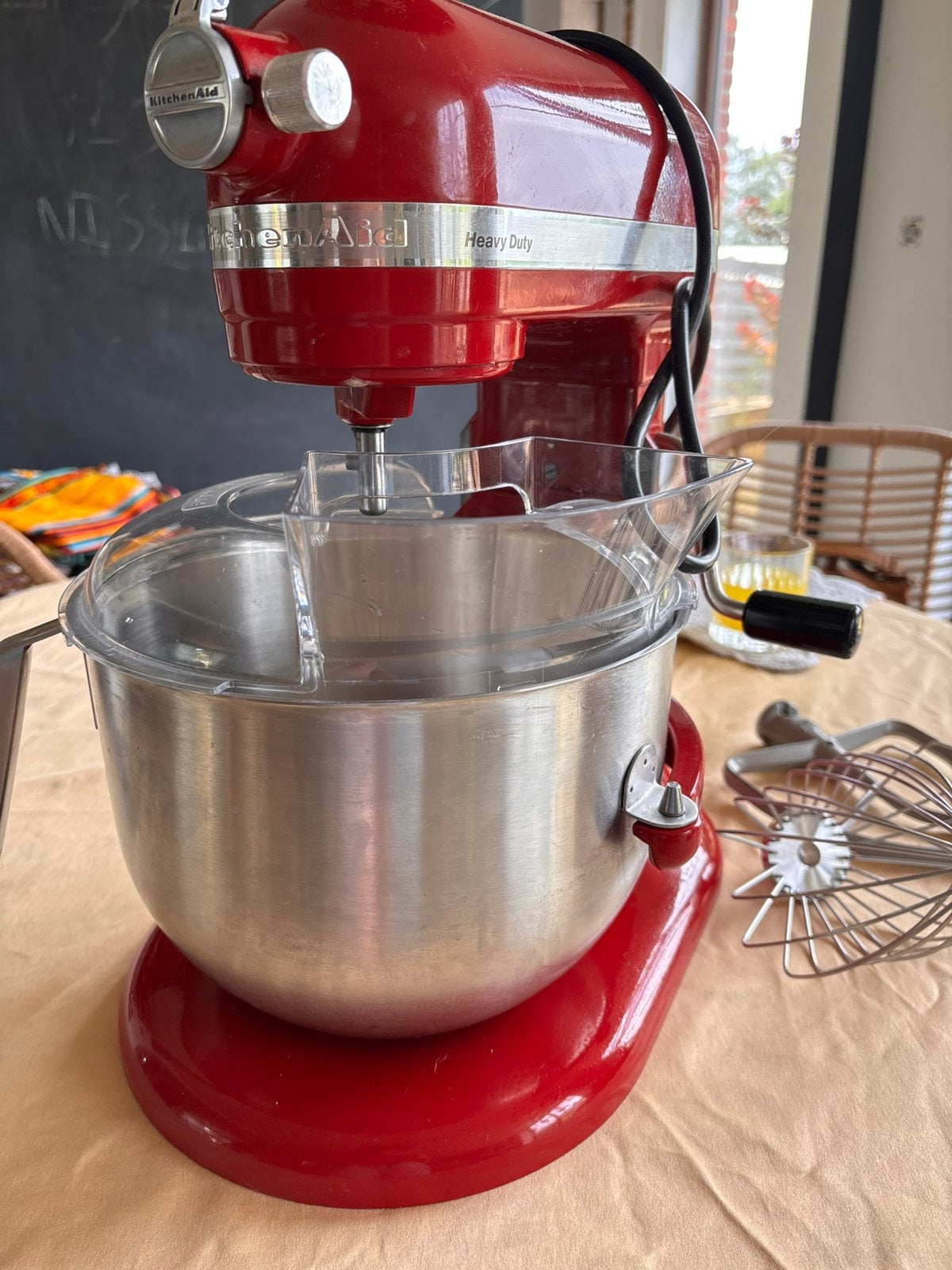 Kitchenaid heavy duty 6,9 liter, 4 litres ou plus, Enlèvement, Utilisé