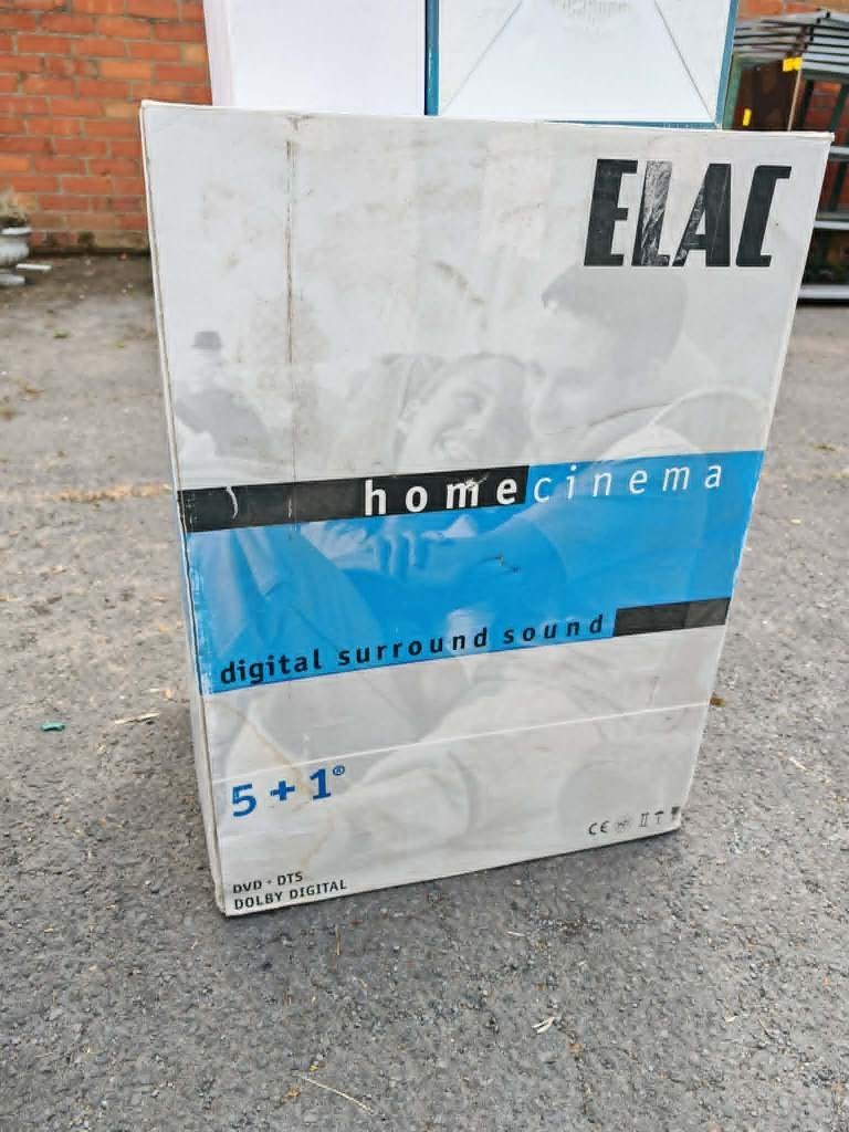 ELAC home cinema surround sound systeemdoos, Audio, Tv en Foto, Home Cinema-sets, Ophalen