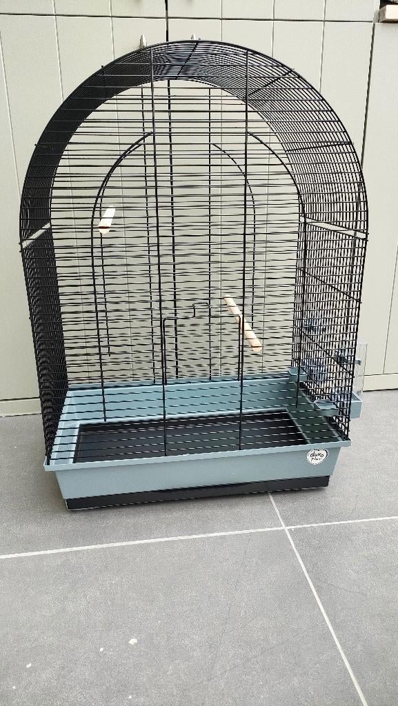 Vogelkooi, Enlèvement, Comme neuf, Métal, Cage à oiseaux