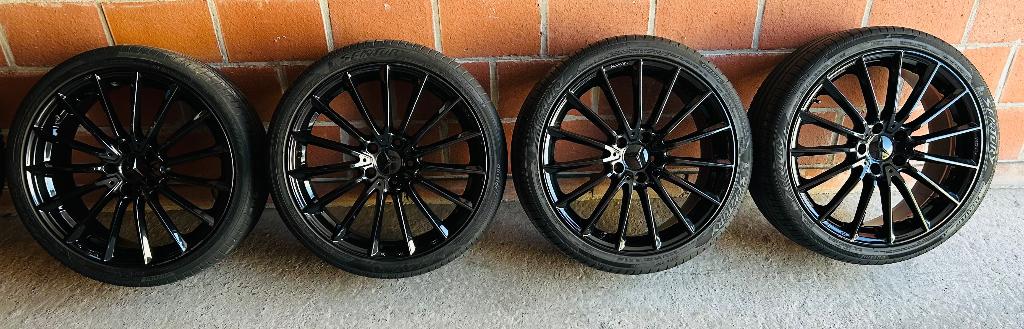 Mercedes wielen, Auto-onderdelen, Banden en Velgen, Gebruikt, Velg(en), 235 mm, Personenwagen