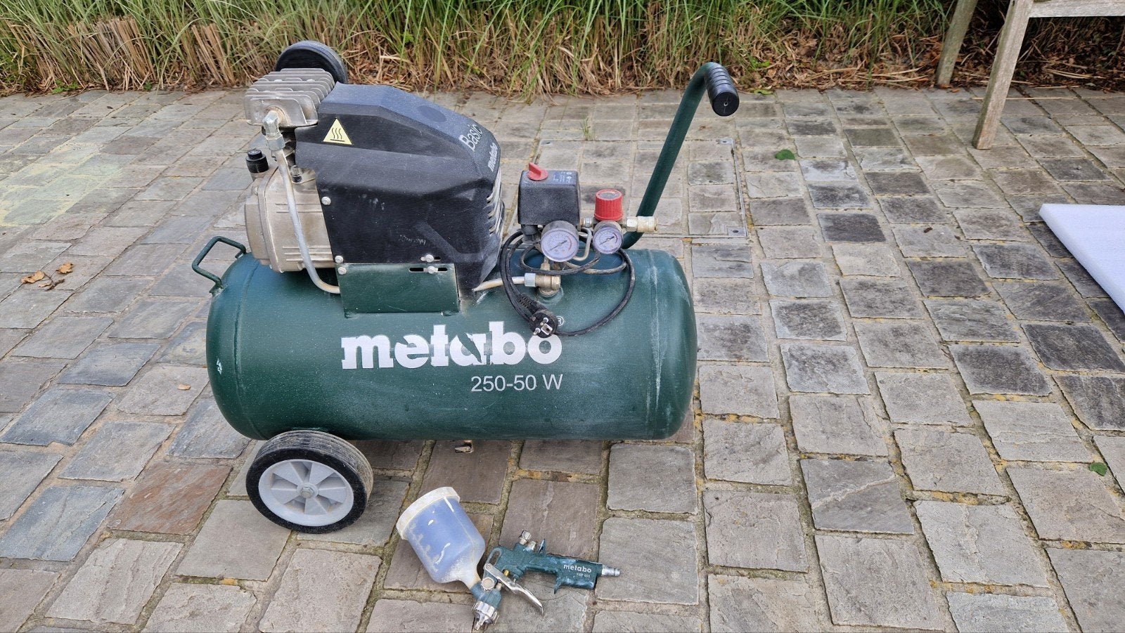 Compressor metabo 50 liter, Ophalen