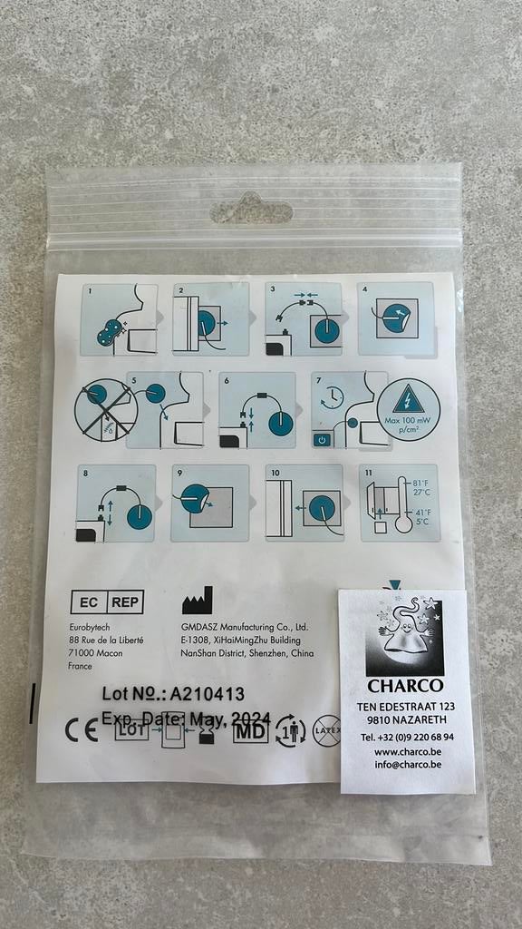 Elektroden tens apparaat Charco, Ophalen of Verzenden, Nieuw