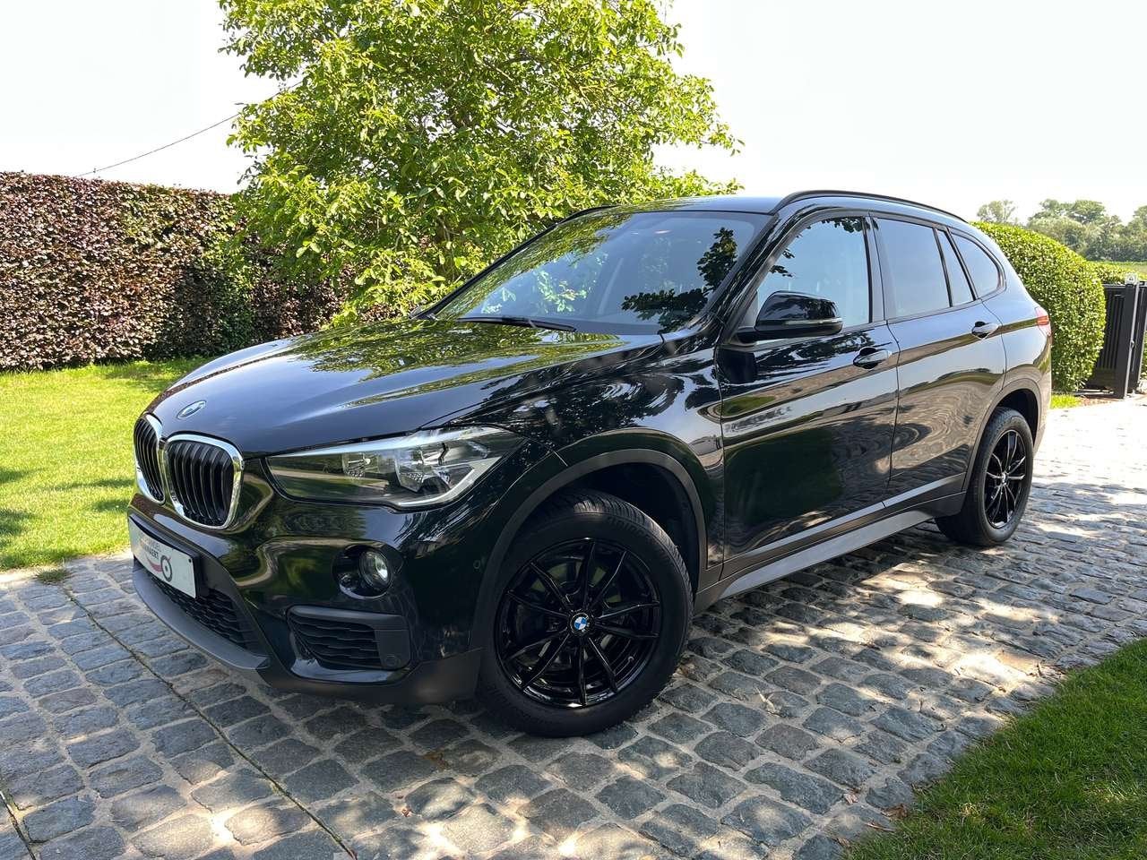 BMW X1 1.5 d sDrive16 AdBlue/1eignr/99500km/Navi/Cruise/Pdc, Auto's, BMW, Zwart, 4 cilinders, USB, Zwart