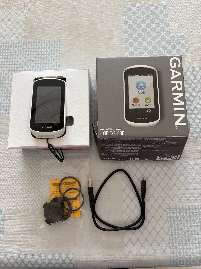 Fiets GPS Garmin, Fietsen en Brommers, Fietsaccessoires | Fietscomputers, Ophalen, GPS, Gebruikt