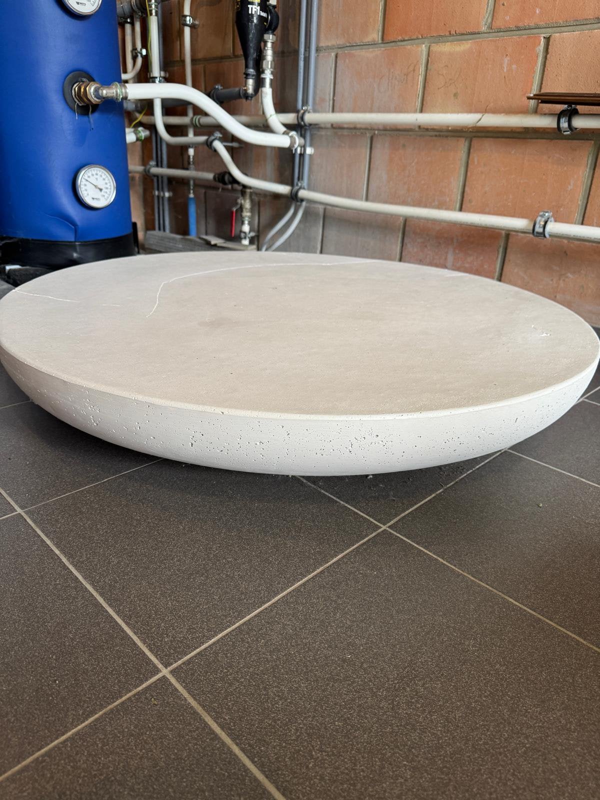 Ole Concrete salontafel van microcement, Ophalen