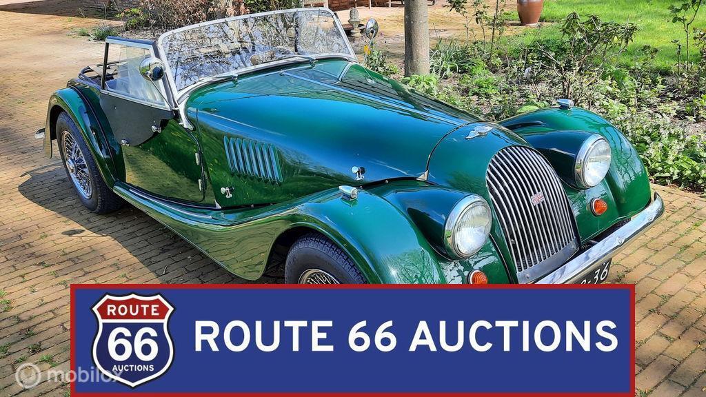 Morgan 4/4 | 1967 | Route 66 Auctions, Zwart, Bedrijf, Handgeschakeld, Overige carrosserie