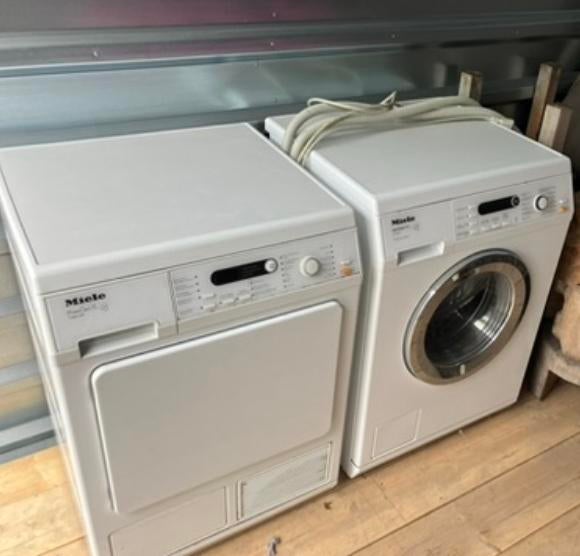 Wasmachine en droogkast Miele, Enlèvement