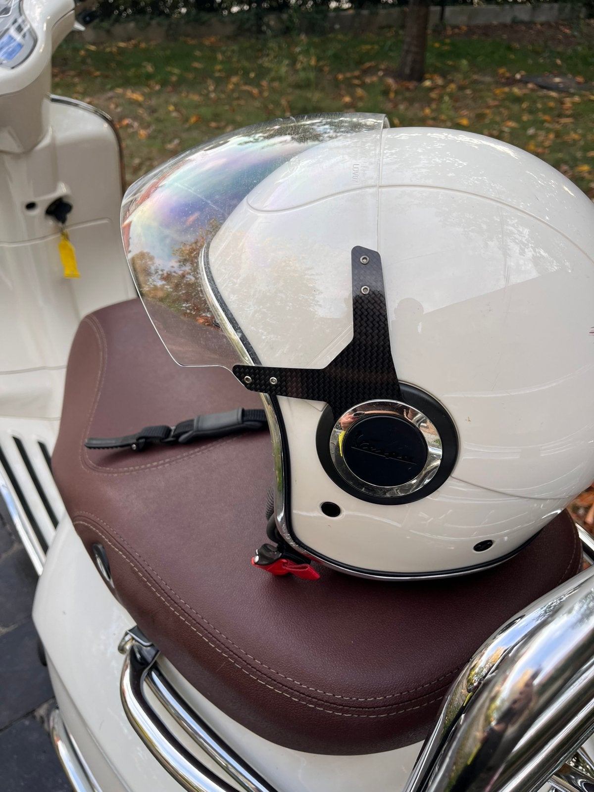 Vespa Primavera 50cc + accessoires, Fietsen en Brommers, Ophalen, Gebruikt, Klasse B (45 km/u), Benzine