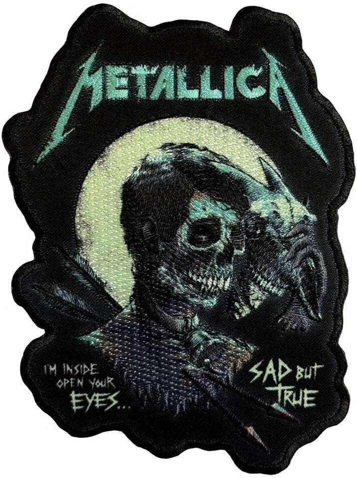 Metallica Sad But True - Patch officiële merchandise, Enlèvement ou Envoi, Neuf