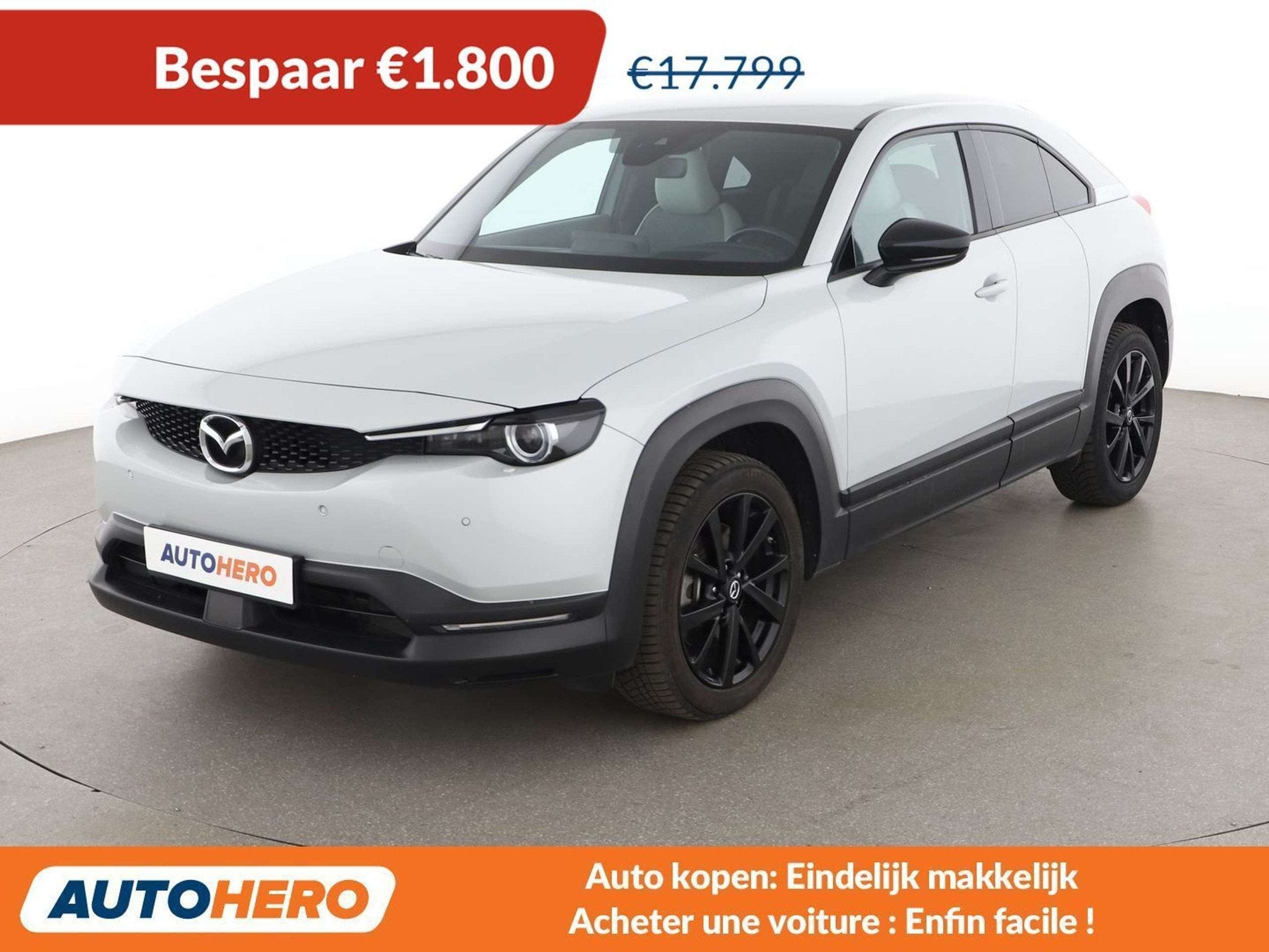 Mazda MX-30 e-Skyactiv 107 kW 100TH Anniversary (bj 2020), Auto's, Stof, Gebruikt, 145 pk, Adaptive Cruise Control