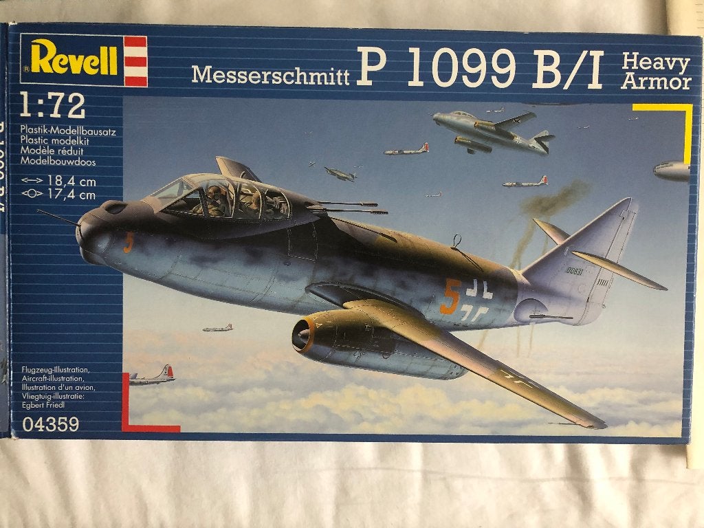 Revell Me P1099 B/I 1/72, Hobby & Loisirs créatifs, Neuf, Revell, Enlèvement, 1:72 à 1:144