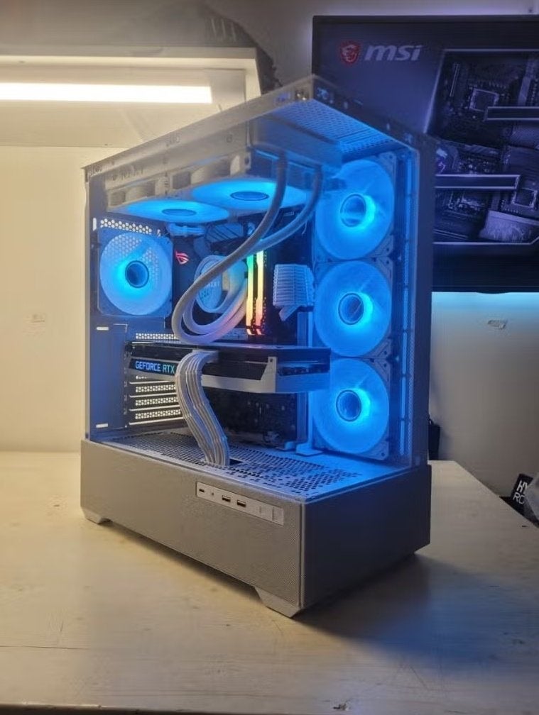 JEU PC/RTX 3080/RYZEN 9 5900X/32 GO/1 TO M.2/BLANC/AIO/, Custom Build, Comme neuf, 4 Ghz ou plus, Gaming