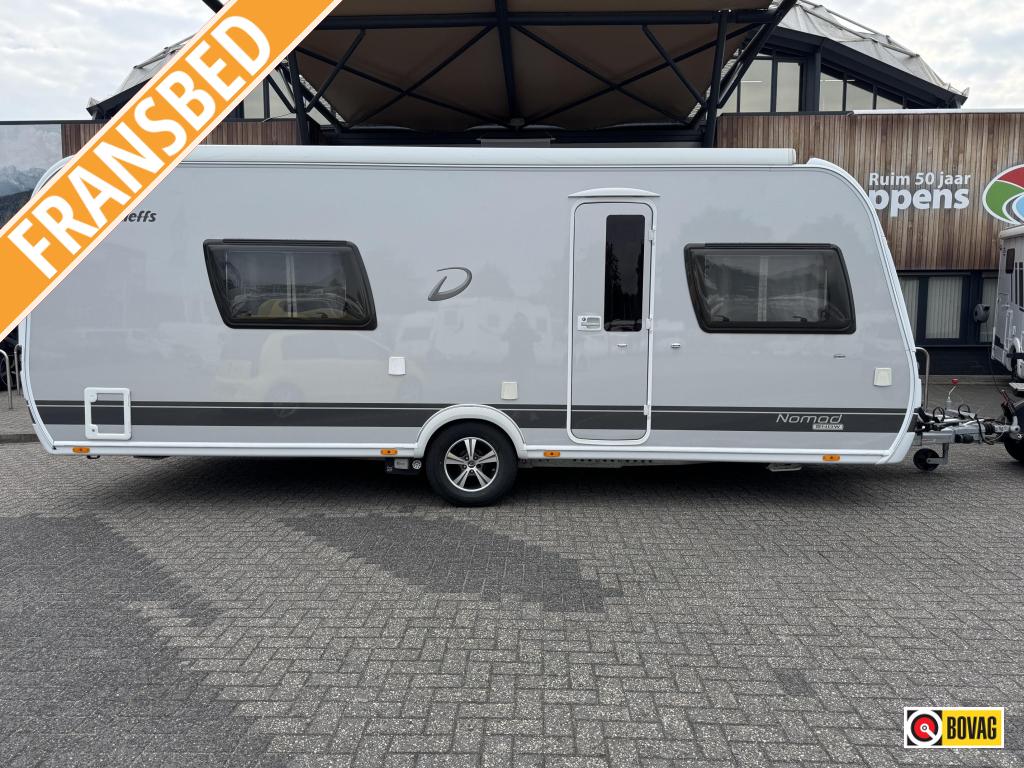 Dethleffs Nomad 560 RFT 2019 ALDE VERWARMING!, Caravans en Kamperen, Caravans, Schokbreker, Rondzit, Vast bed, Dethleffs