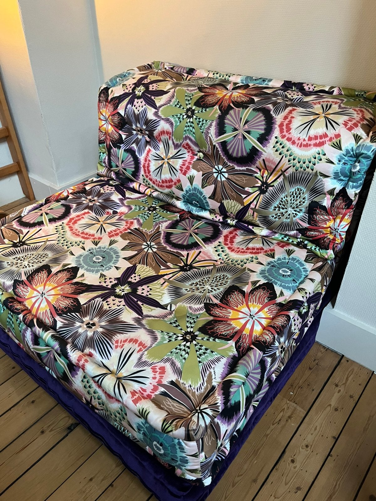 Prachtige originele Roche Bobois, comfortabele loungezetel, 75 à 100 cm, Banc droit, Synthétique, Enlèvement