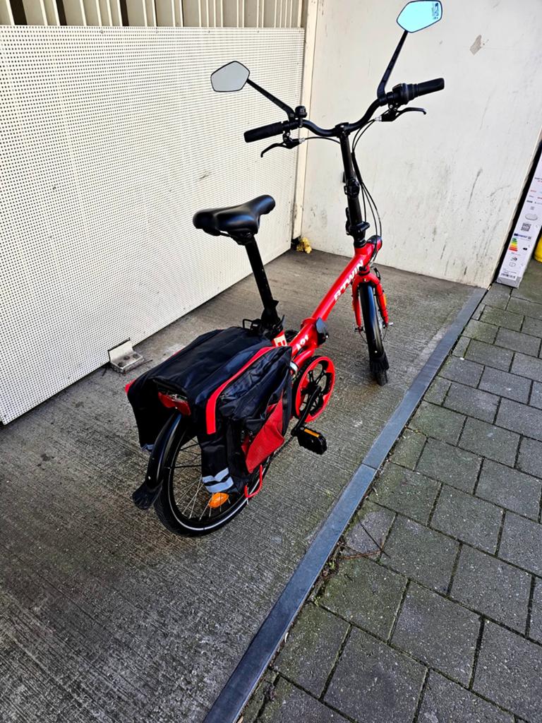 Vélo Pliable Btwin Tilt 500 Professionnel ., Autres marques, Vitesses, Frein sur jante, 18 à 20 pouces