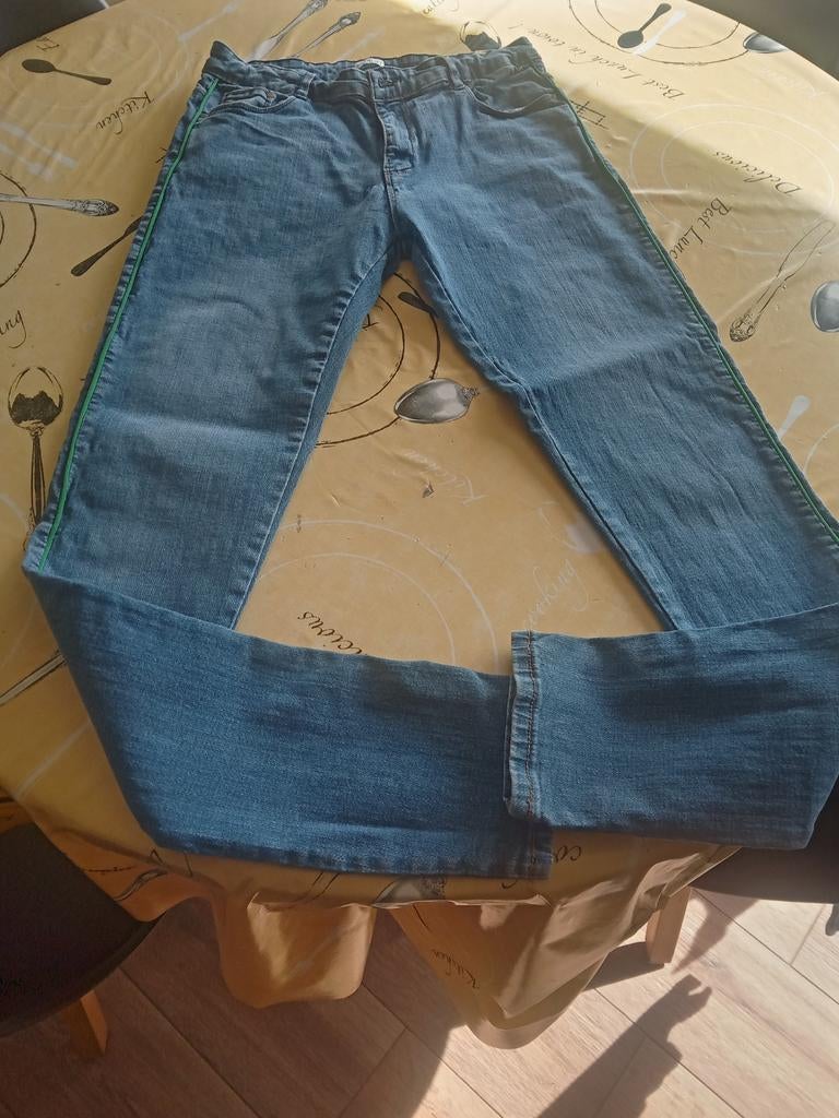 Jeans broek maat L, JBC, Ophalen, Gedragen, Blauw