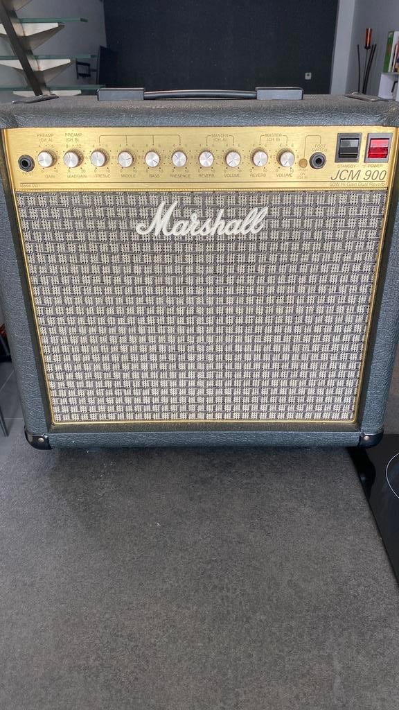 Marshall jcm 900 50w hi gain dual reverb (jcm800mod), Muziek en Instrumenten, Versterkers | Bas en Gitaar, Ophalen, Zo goed als nieuw