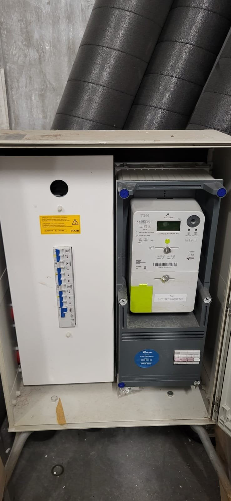 werfkast, Doe-het-zelf en Bouw, Elektriciteit en Kabels, Ophalen, Gebruikt, Groepenkast