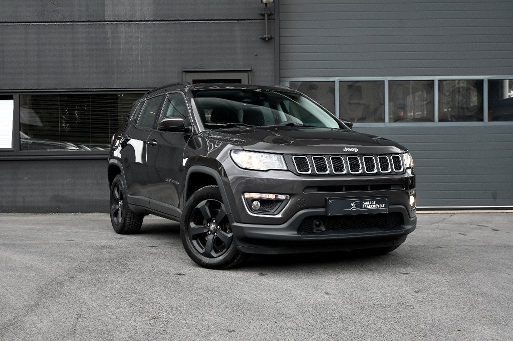 JEEP COMPASS 2.0 MJD 4x4 Longitude - Leather - Camera - Keyl, Entreprise, Carnet d'entretien, Noir, Automatique