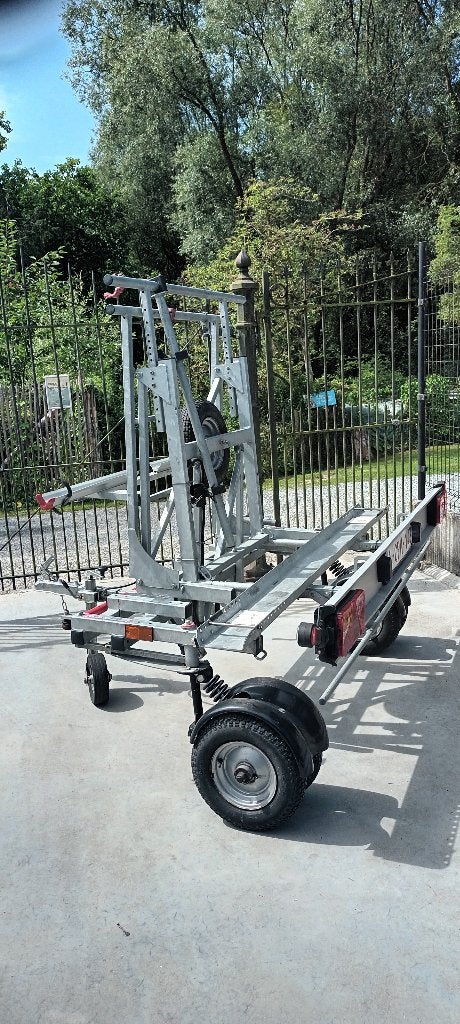 aanhangwagen, Ophalen, Gebruikt