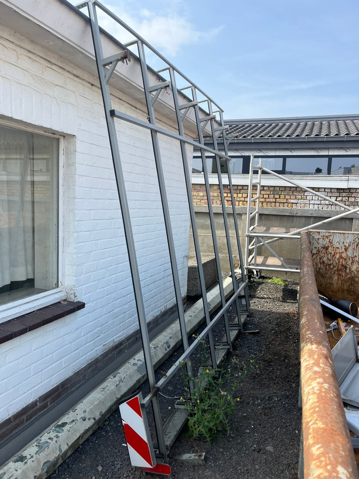 Glasrek bestelwagen, Doe-het-zelf en Bouw, Ophalen, Zo goed als nieuw