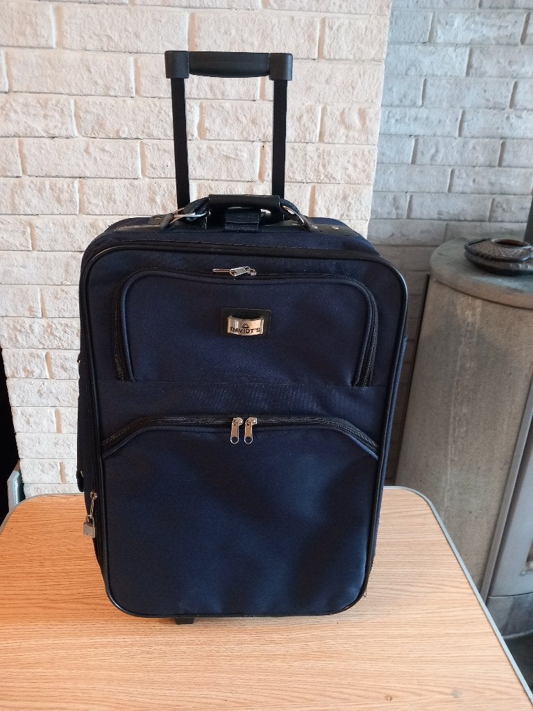 Trolley, Ophalen, Zo goed als nieuw, Zwart, Wieltjes
