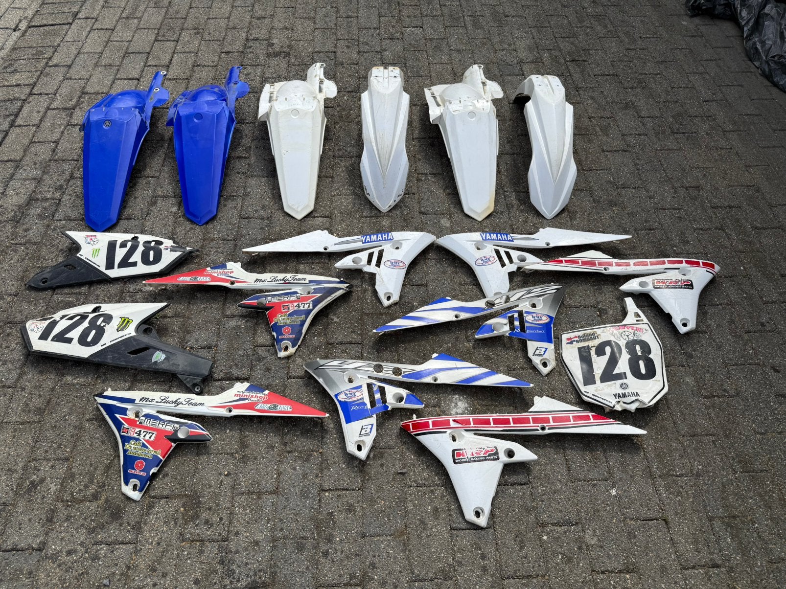 Yz250f kappensets, Ophalen, Gebruikt