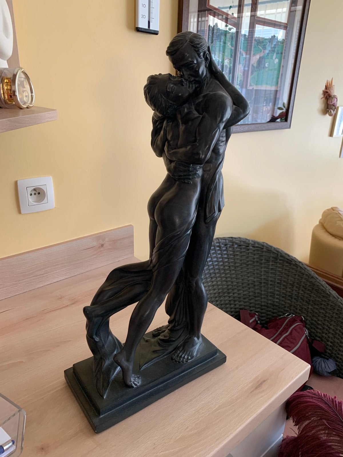 Tees belle statue, Antiquités & Art, Sur socle, Statue, Art deco, 50 - 100 cm