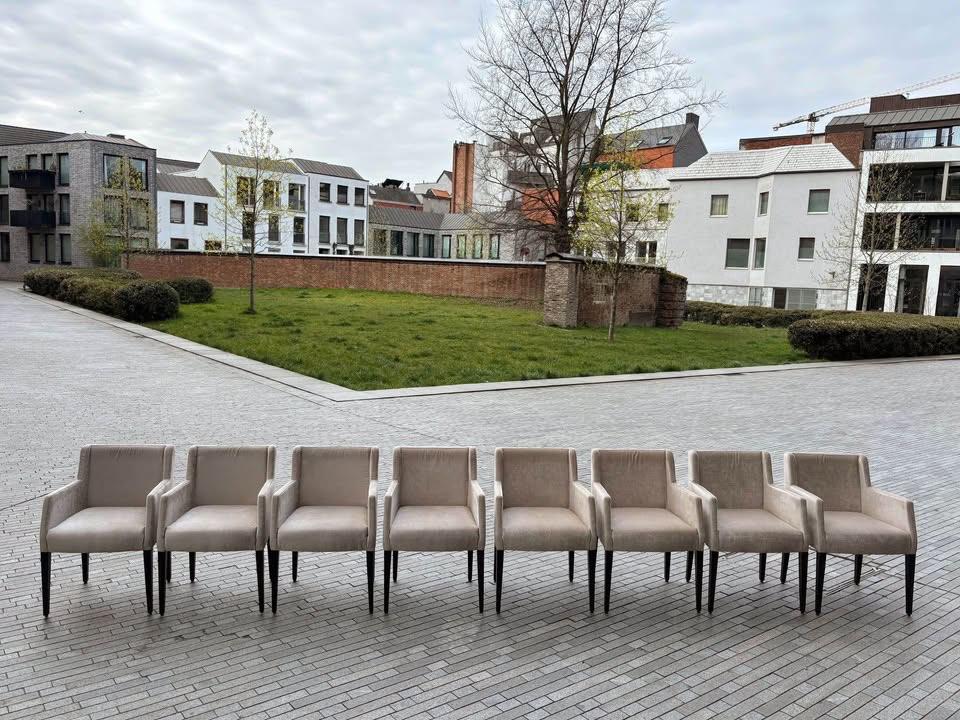 8 luxe stoelen, Ophalen, Gebruikt, Overige kleuren, Vijf, Zes of meer stoelen