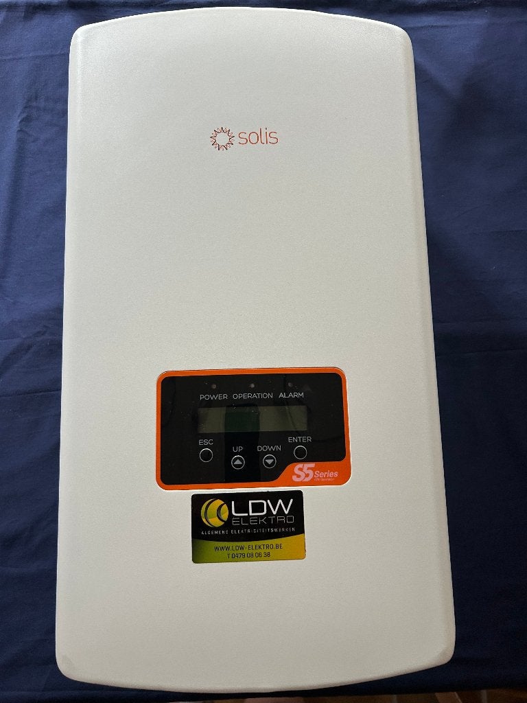 Onduleur SOLIS S5-GR3P6K-LV (3x230V) 6KW, Bricolage & Construction, Panneaux solaires & Accessoires, Enlèvement, Utilisé, Système complet