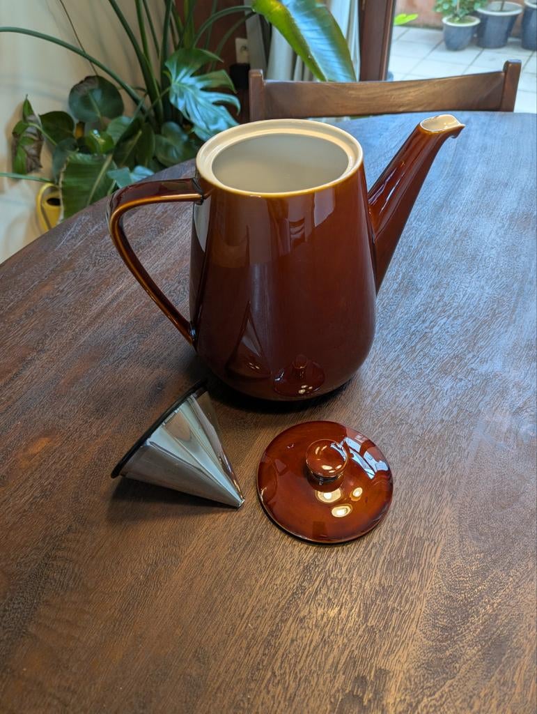 Boch vintage kan + RVS koffiefilter op maat, Antiek en Kunst, Ophalen