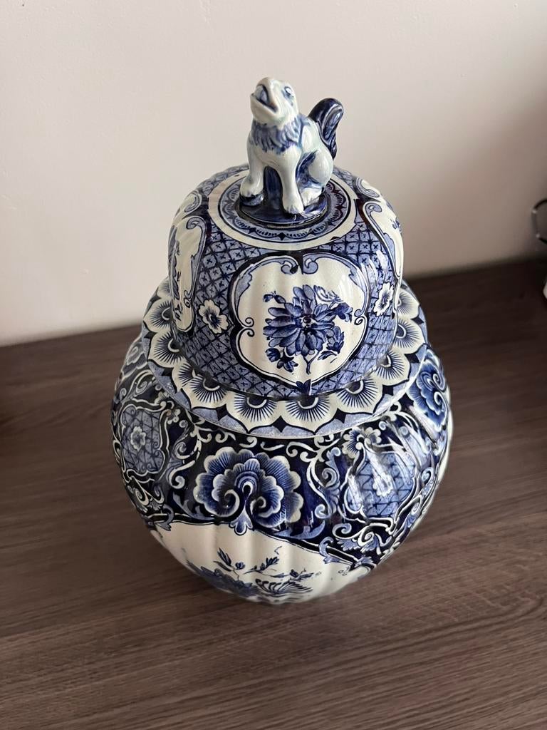Koninklijk Tichelaar Makkum Delft stuk, Antiek en Kunst, Ophalen