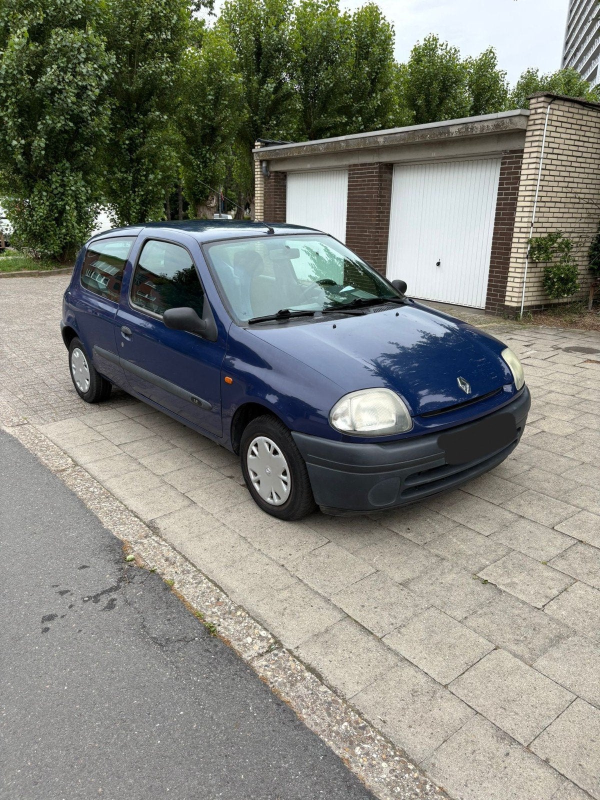 Renault Clio 1.2 essence année 1998 km 191000, Achat, Entreprise, Boîte manuelle, Noir