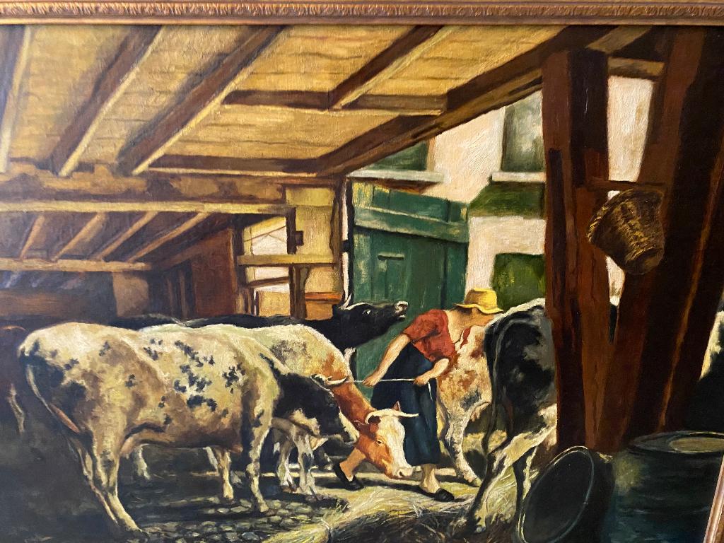 Schilderij Joost Van Den Eynde, uniek stuk!, Antiek en Kunst, Kunst | Schilderijen | Klassiek, Ophalen