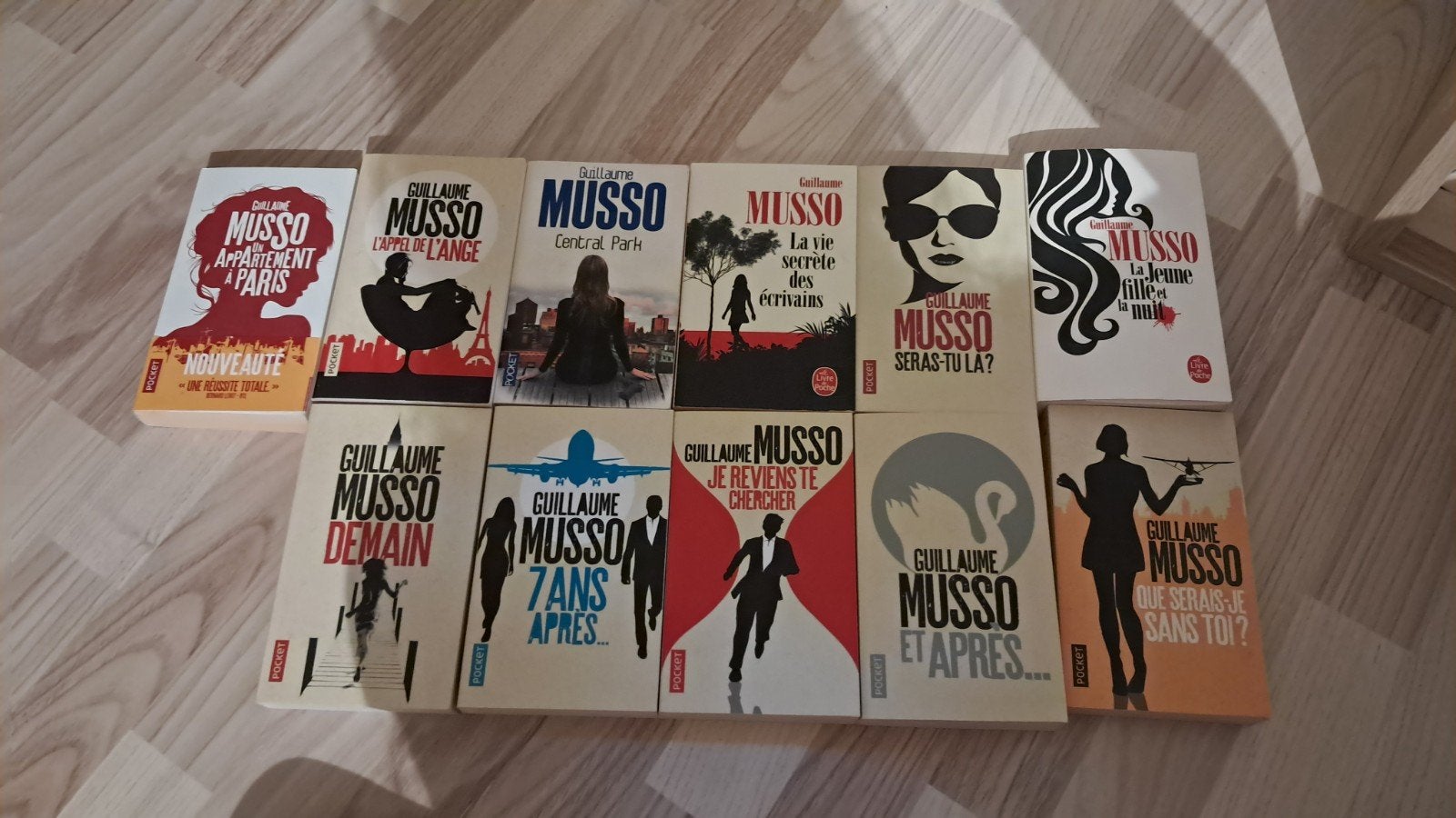 Livres musso 5€/pièce