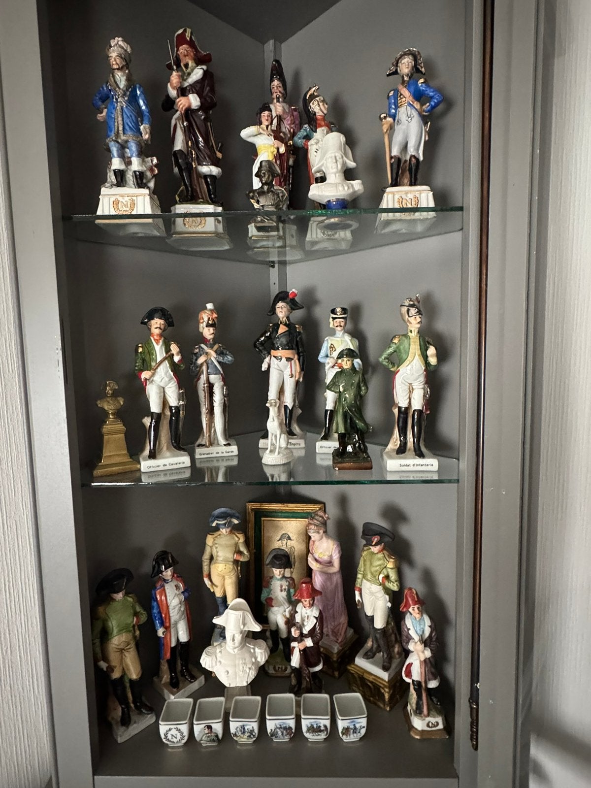 Collectie Napoleon beeldjes, Ophalen