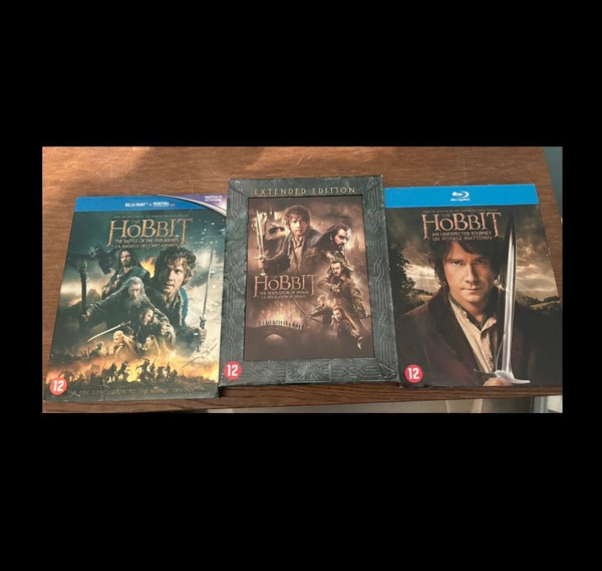 The hobbit trilogy, Enlèvement ou Envoi, Comme neuf