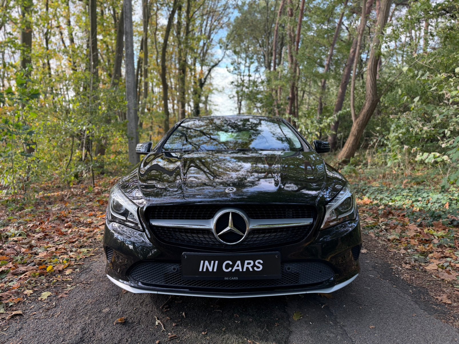 Mercedes Cla180 Benzine Automaat, Auto's, CLA, 4 cilinders, Leder en Stof, Zwart