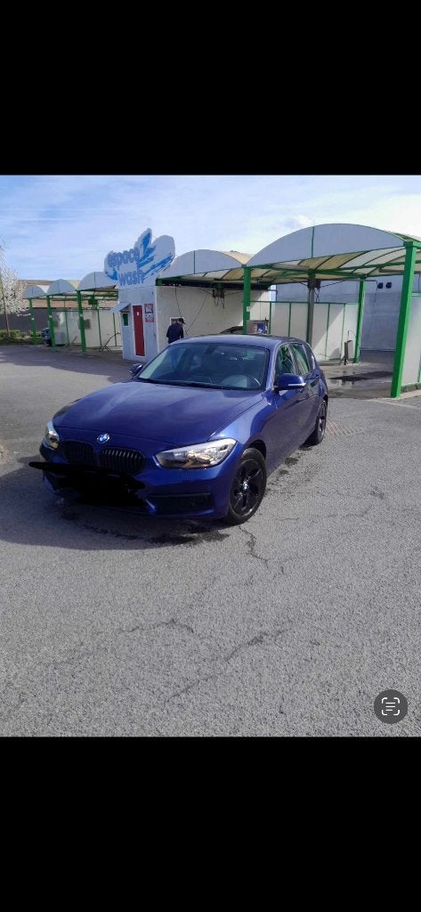 BMW série 1, Autos, BMW, Cuir, Achat, Aide au démarrage en côte, Noir