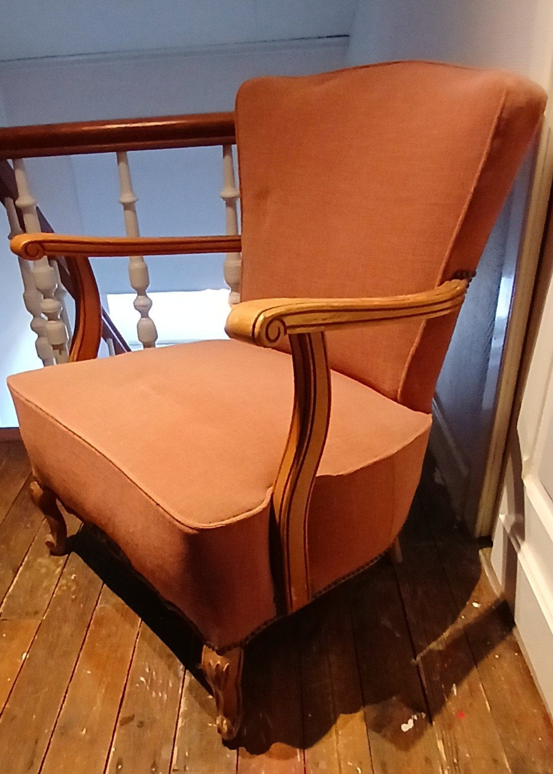 Vintage fauteuil, Ophalen