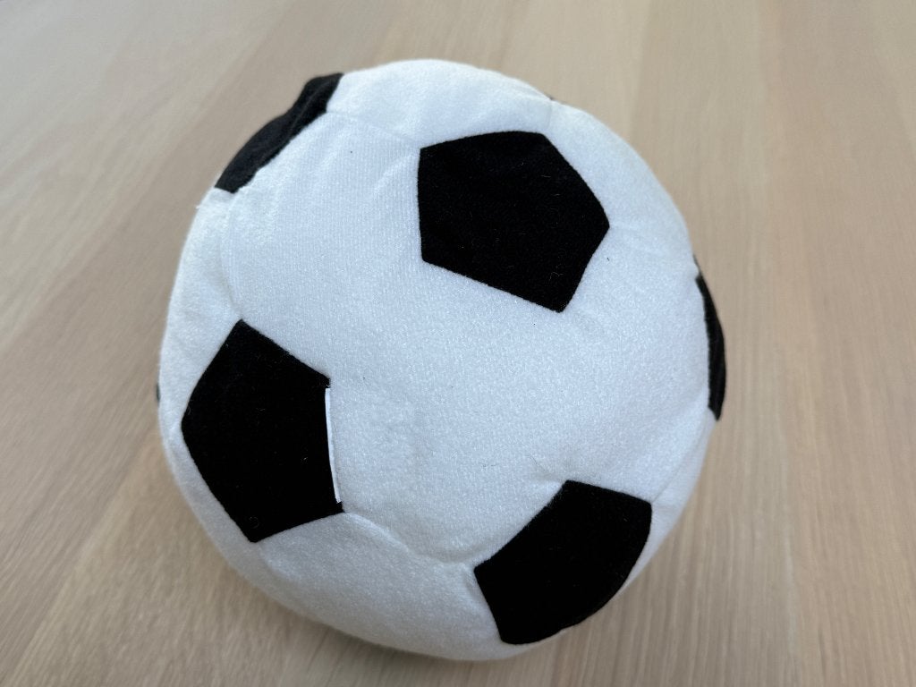 Pluche voetbal, Overige typen, Nieuw, Ophalen of Verzenden, Meerkleurig