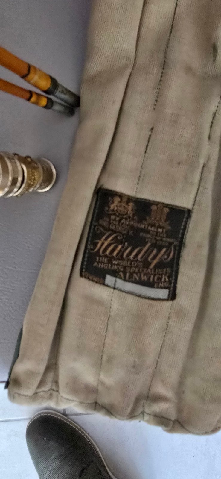 canne à mouche 8' #5 bambou Hardy exceptionnelle