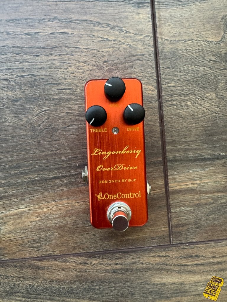 One Control Lingonberry Overdrive, Muziek en Instrumenten, Ophalen of Verzenden, Zo goed als nieuw, Distortion, Overdrive of Fuzz